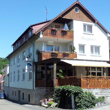 Restaurant - Pension Herrgottstal Creglingen Exteriér fotografie