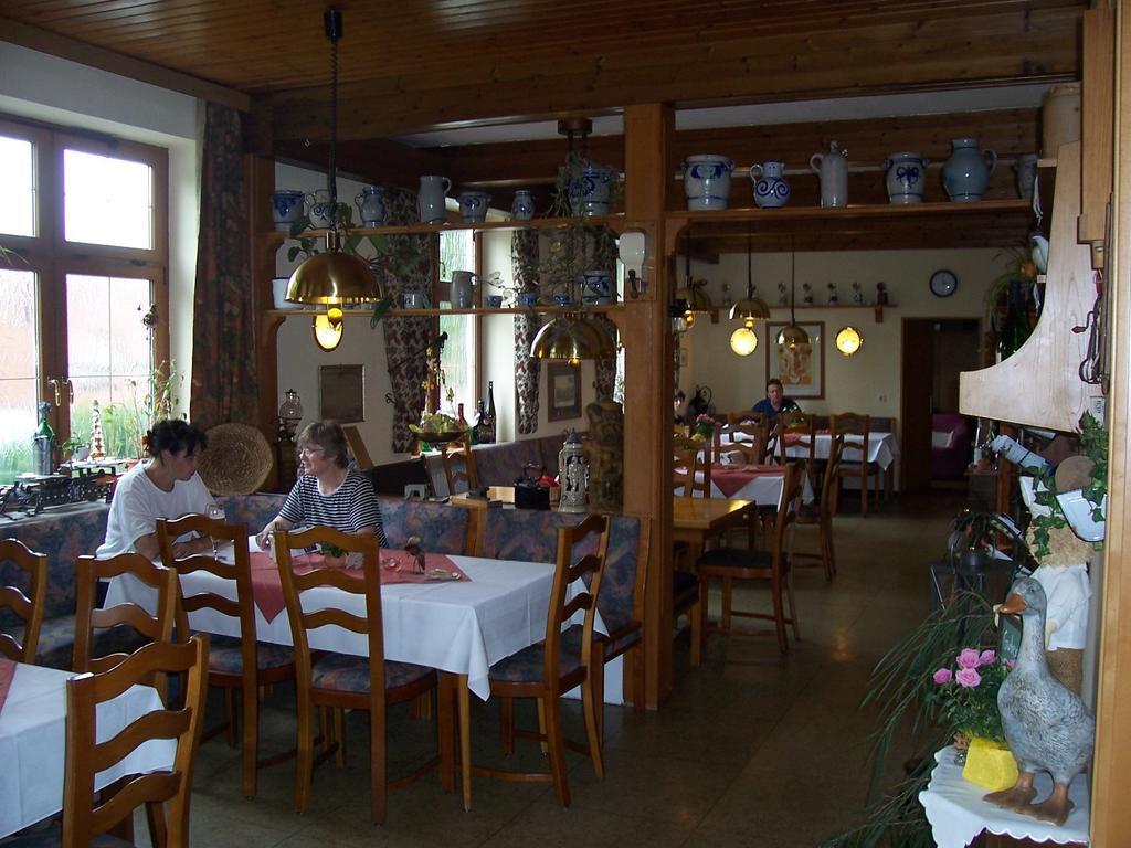 Restaurant - Pension Herrgottstal Creglingen Exteriér fotografie