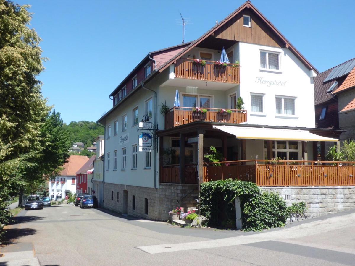 Restaurant - Pension Herrgottstal Creglingen Exteriér fotografie