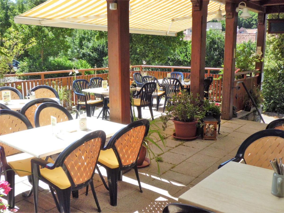 Restaurant - Pension Herrgottstal Creglingen Exteriér fotografie