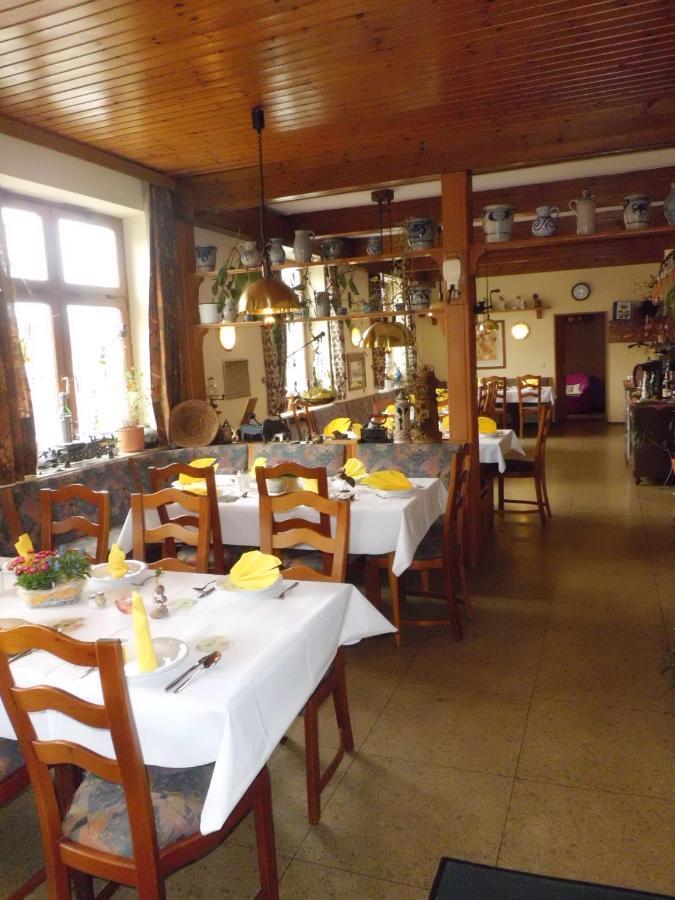 Restaurant - Pension Herrgottstal Creglingen Exteriér fotografie